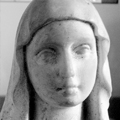 Sculpture Nantes : Plasticienne Sainte Vierge Kissing